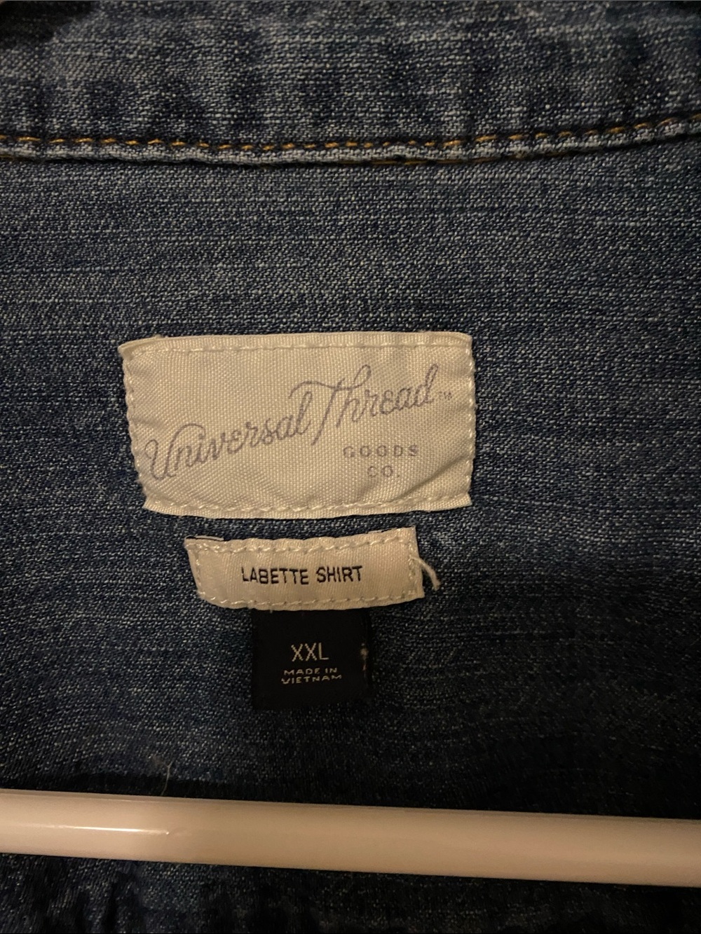 Universal Thread Medium Blue Denim Button-Up Jacket - Picture 2 of 6